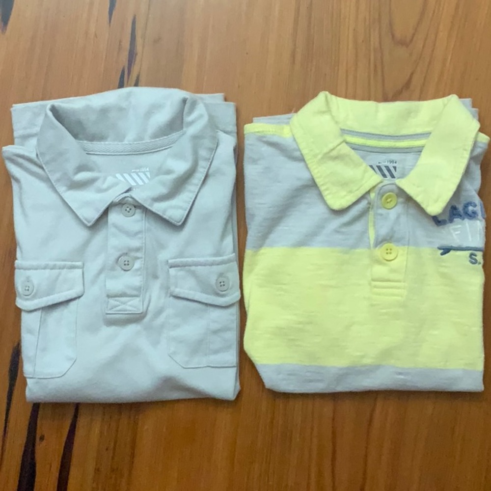 Boys short sleeve polos